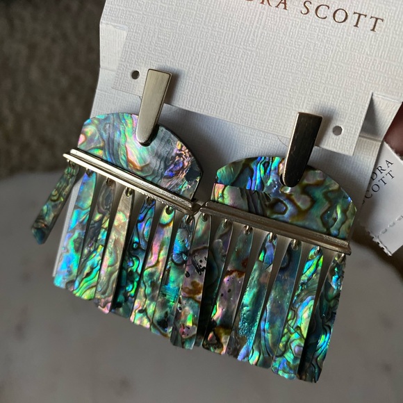 Kendra Scott Abalone Layne Earrings - Picture 3 of 8